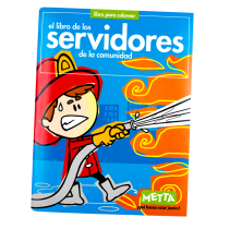 Libro para Colorear Los Servidores METTA