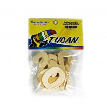 Números De Madera 25mm