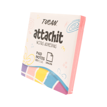 Notas Tucan 3X3" Verde Pastel 100H