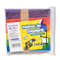Paleta de madera estándar 100 PCS color
