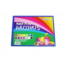 Block Arcoiris Mis Pasitos Carta 24H