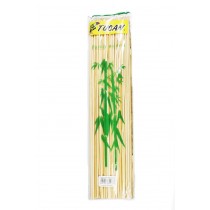 Pinchos De Madera 12" 100 Pcs Natural
