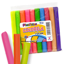 Plasticina COLORFUL 180 Gramos 10 Colores