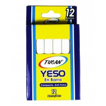 Yeso En Barra 12 Unidades Blanco