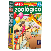 Rompecabezas Zoológico 25pz Metta