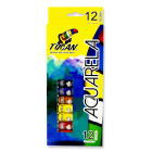 Acuarela en Tubo 12 ml 12 Colores