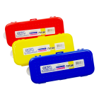 Estuche Plástico Lapices Doble Bandeja (Pequeño)