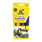Crayon de Madera Acuarelable Triangular 12 Colores