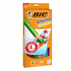 Crayones Bic Evolution 4mm 12 Colores