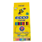 Crayón Ecco Largo 12 Colores
