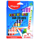 Marcador Maped Duo Color Peps 20 colores