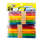 Paleta De Madera Jumbo 80 Pcs Color