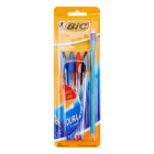 Set Boligrafos Bic Clasico Dura + 4 Unidades + 1 Lapiz