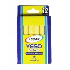 Yeso En Barra 12 Unidades Amarillo
